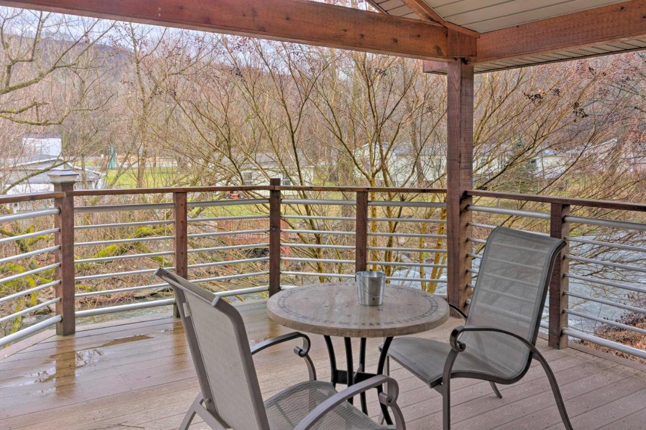 The Boat House Creekside Getaway In Hot Springs! Apartment Bagian luar foto